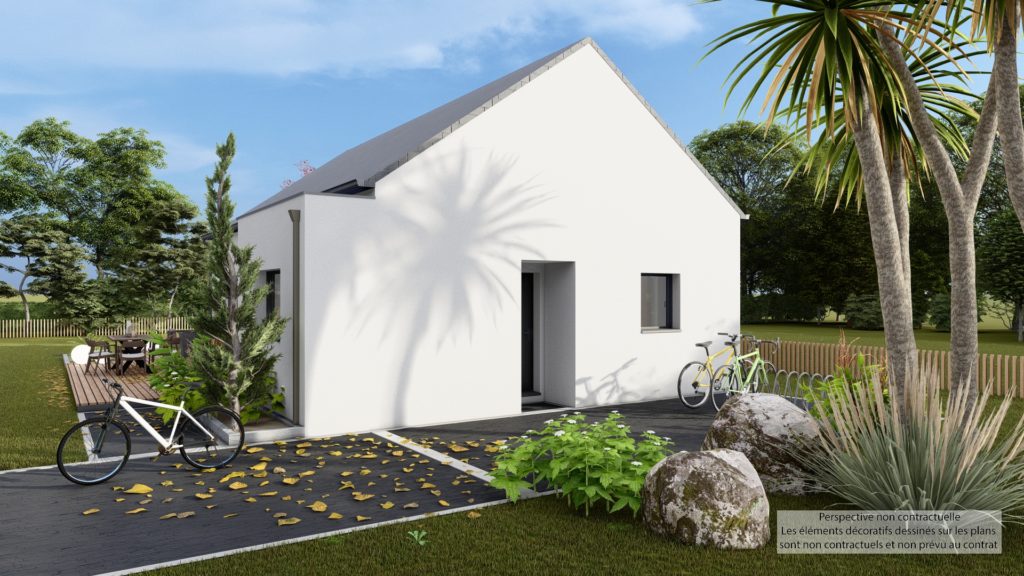 Maison+Terrain de 4 pièces avec 3 chambres à Le-Hingle 22100 – 222520 € - GESC-26-09-08-67