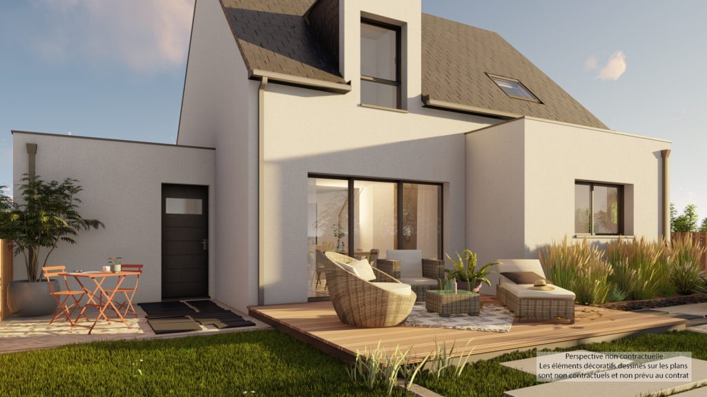 Maison+Terrain de 5 pièces avec 4 chambres à Plouer-sur-Rance 22490 – 325489 € - GESC-26-09-08-43