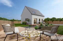 Maison+Terrain de 4 pièces avec 3 chambres à Elliant 29370 – 212000 € - YDEM-26-08-28-4