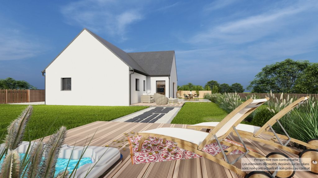 Maison+Terrain de 4 pièces avec 3 chambres à Chatelaudren-Plouagat 22170 – 212070 € - JULO-26-09-13-22