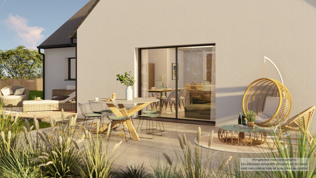 Maison+Terrain de 4 pièces avec 3 chambres à Chatelaudren-Plouagat 22170 – 212070 € - JULO-26-09-13-22