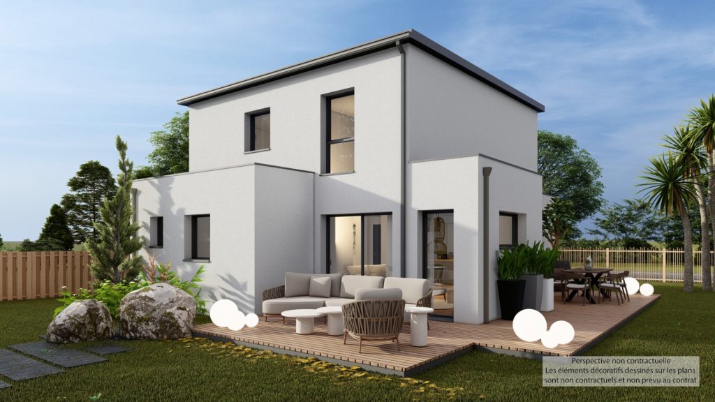Maison+Terrain de 7 pièces avec 4 chambres à Besne 44160 – 325500 € - BEHA-26-09-03-13