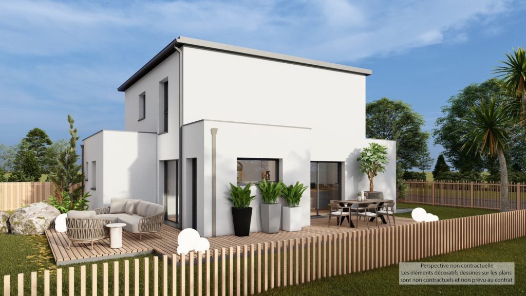 Maison+Terrain de 7 pièces avec 4 chambres à Besne 44160 – 325500 € - BEHA-26-09-03-13