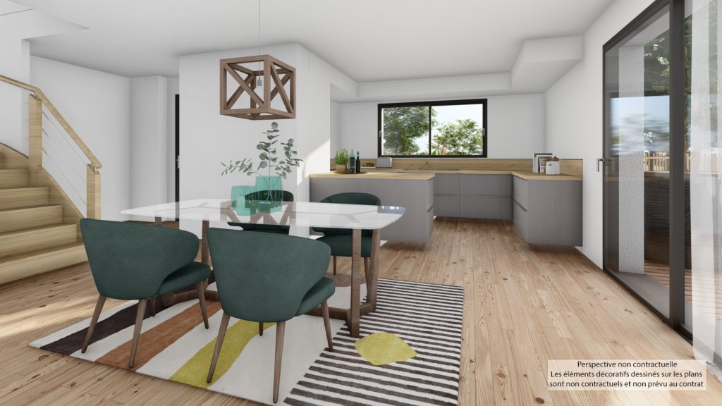 Maison+Terrain de 7 pièces avec 4 chambres à Besne 44160 – 325500 € - BEHA-26-09-03-13