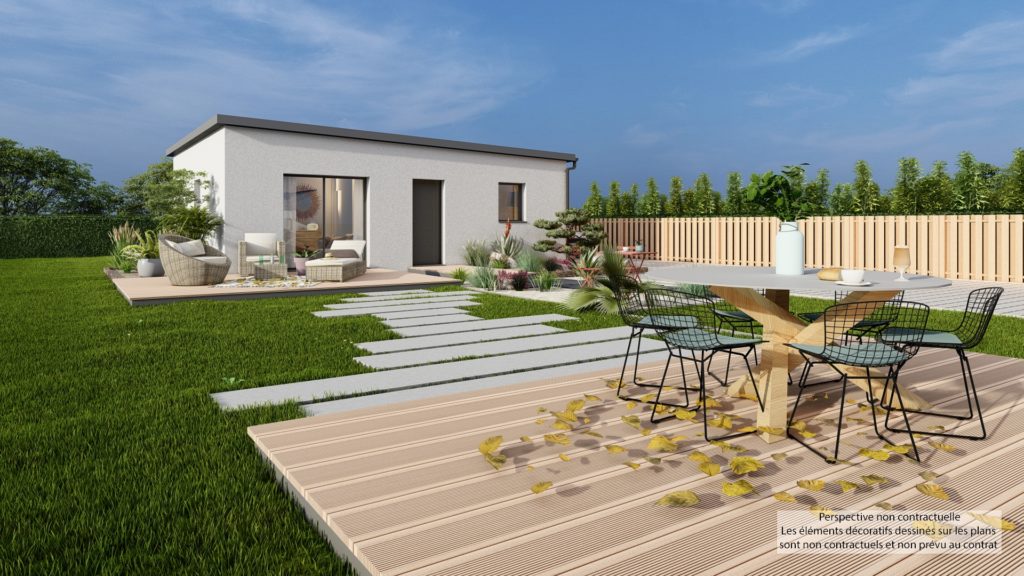 Maison+Terrain de 3 pièces avec 2 chambres à Garlan 29610 – 159500 € - VVAN-26-09-29-98