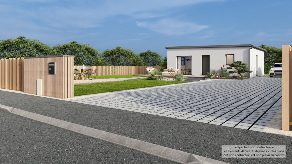 Maison+Terrain de 3 pièces avec 2 chambres à Garlan 29610 – 159500 € - VVAN-26-09-29-98