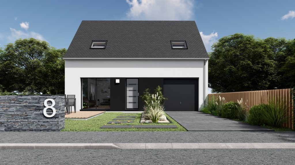 Maison+Terrain de 4 pièces avec 3 chambres à Cesson-Sevigne 35510 – 339997 € - EPLA-26-09-14-4