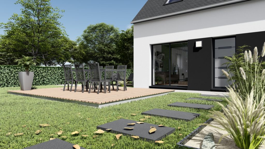 Maison+Terrain de 4 pièces avec 3 chambres à Cesson-Sevigne 35510 – 339997 € - EPLA-26-09-14-4