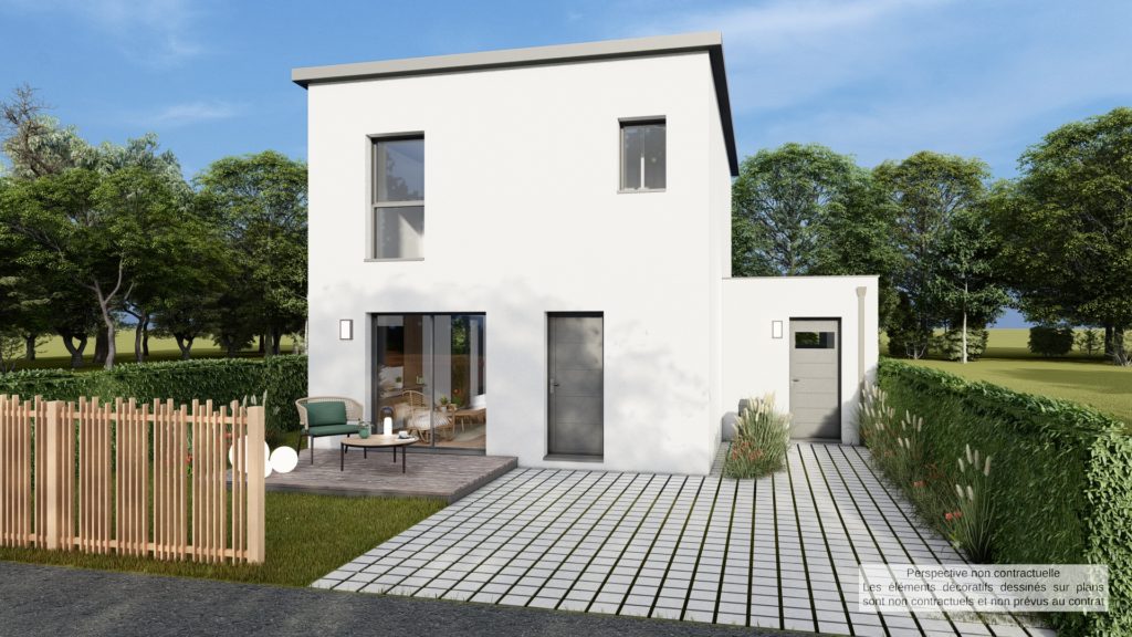 Maison+Terrain de 4 pièces avec 3 chambres à Guichen 35580 – 201200 € - JOMA-26-09-16-94