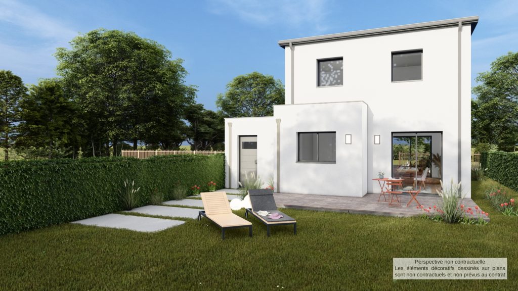 Maison+Terrain de 4 pièces avec 3 chambres à Guichen 35580 – 201200 € - JOMA-26-09-16-94