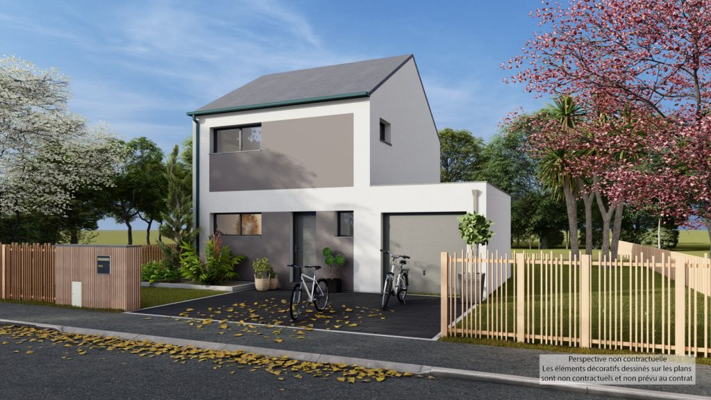 Maison+Terrain de 4 pièces avec 3 chambres à Goven 35580 – 226200 € - JOMA-26-09-16-79
