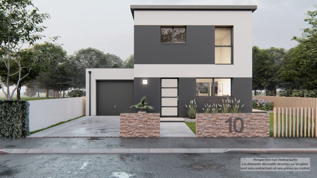 Maison+Terrain de 4 pièces avec 3 chambres à Goven 35580 – 225600 € - JOMA-26-10-13-43