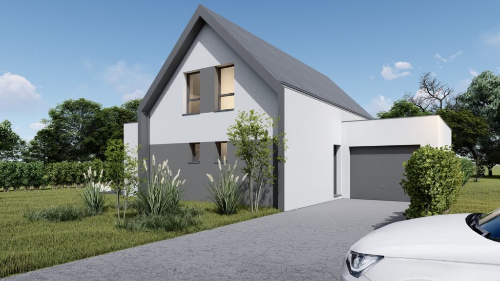 Maison+Terrain de 4 pièces avec 3 chambres à Breal-sous-Montfort 35310 – 317100 € - JOMA-26-10-09-14