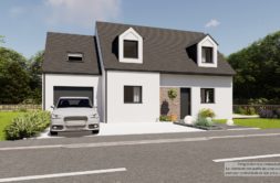 Maison+Terrain de 4 pièces avec 3 chambres à Plelan-le-Grand 35380 – 290100 € - JOMA-26-09-16-107