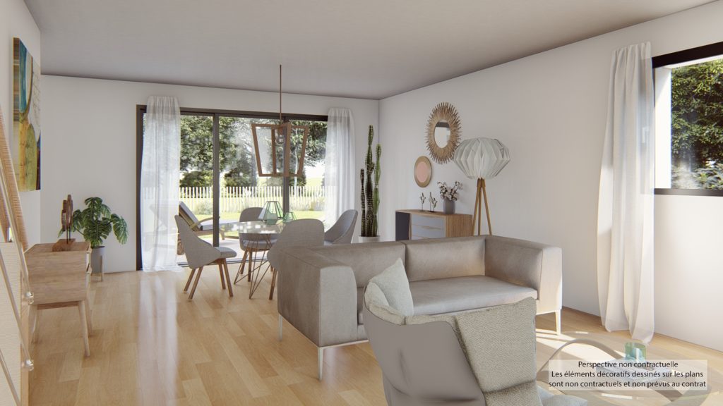 Maison+Terrain de 4 pièces avec 3 chambres à Saint-Meen-le-Grand 35290 – 264100 € - JOMA-26-10-09-23