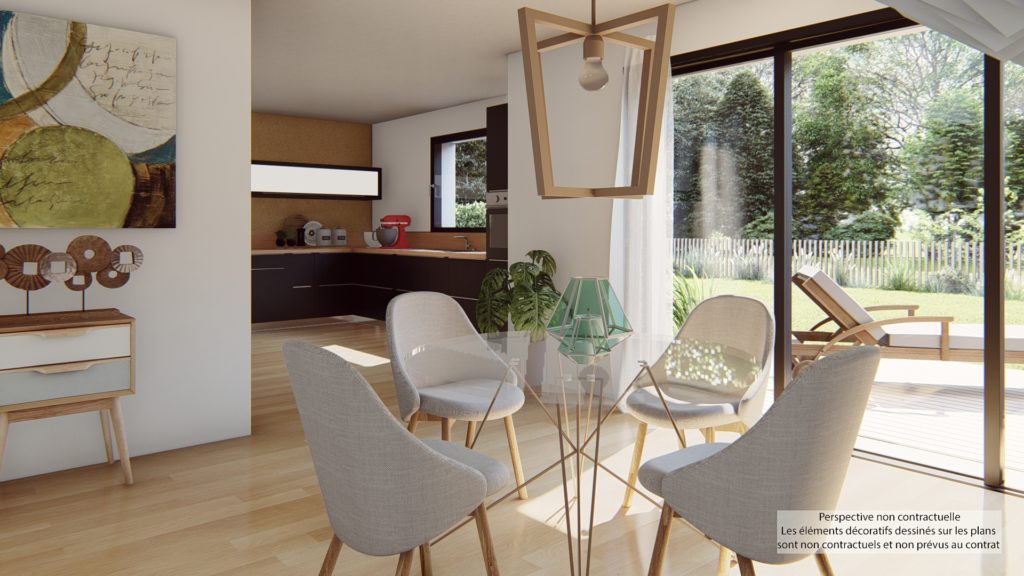 Maison+Terrain de 4 pièces avec 3 chambres à Saint-Meen-le-Grand 35290 – 264100 € - JOMA-26-10-09-23