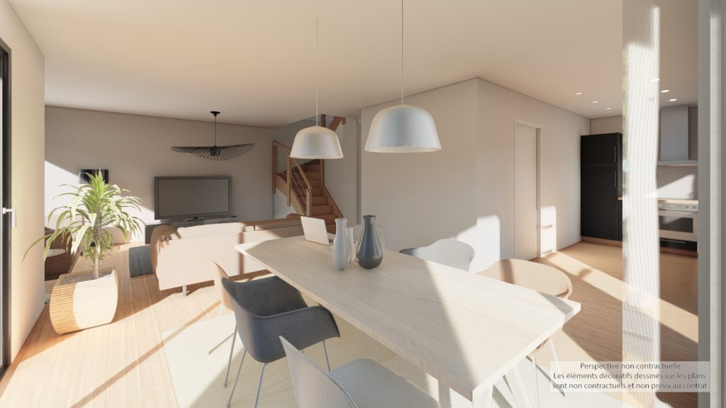 Maison+Terrain de 3 pièces avec 2 chambres à Chavagne 35310 – 253416 € - JOMA-26-10-13-51