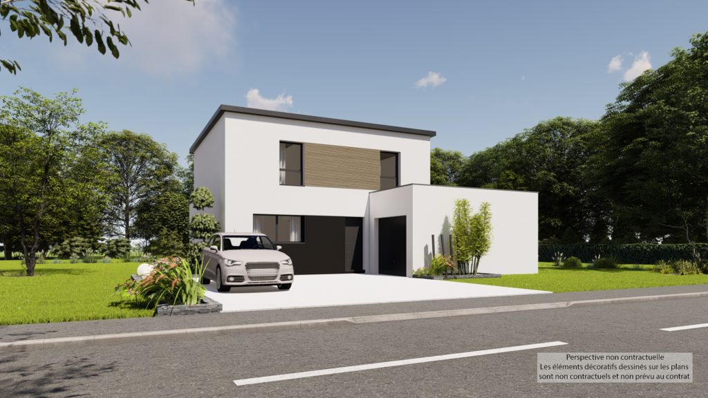 Maison+Terrain de 5 pièces avec 4 chambres à Quint-Fonsegrives 31130 – 425950 € - NIMA-26-10-02-16