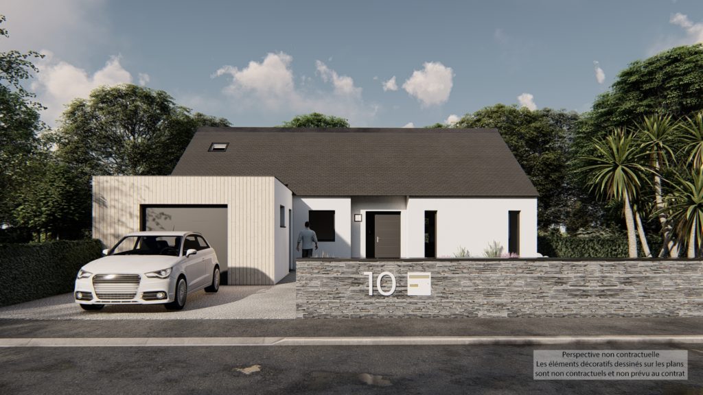 Maison+Terrain de 4 pièces avec 2 chambres à Goven 35580 – 377300 € - JOMA-26-09-16-89