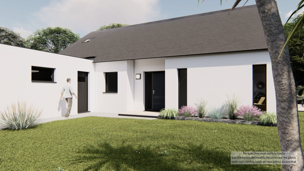 Maison+Terrain de 4 pièces avec 2 chambres à Goven 35580 – 377300 € - JOMA-26-09-16-89