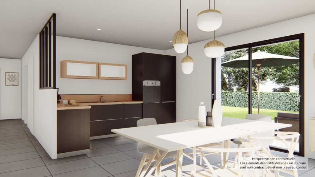 Maison+Terrain de 4 pièces avec 2 chambres à Goven 35580 – 377300 € - JOMA-26-09-16-89