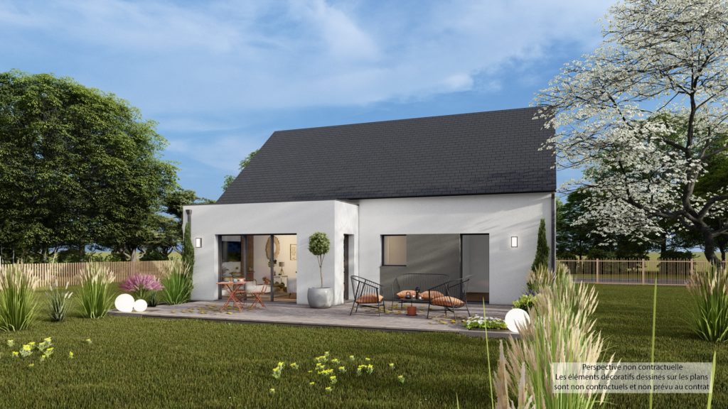 Maison+Terrain de 4 pièces avec 3 chambres à Chavagne 35310 – 226816 € - JOMA-26-10-13-50