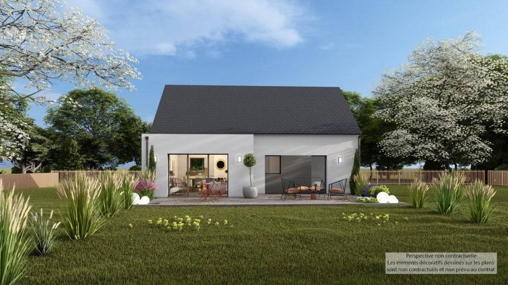 Maison+Terrain de 4 pièces avec 3 chambres à Chavagne 35310 – 226816 € - JOMA-26-10-13-50