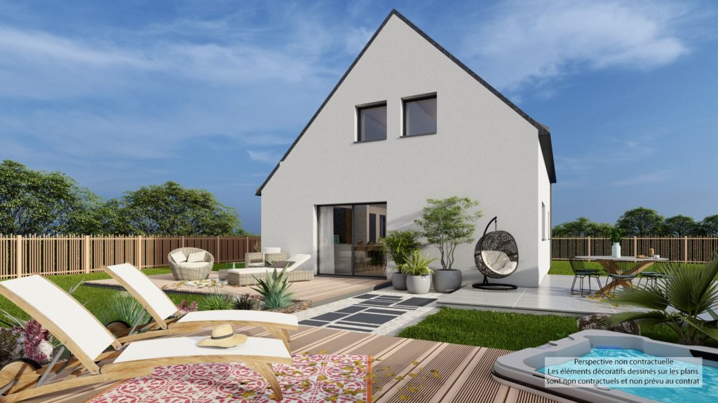 Maison+Terrain de 6 pièces avec 4 chambres à La-Turballe 44420 – 445100 € - BEHA-26-09-14-10