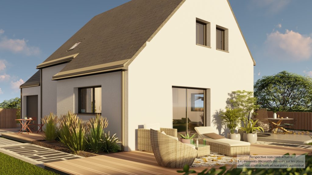 Maison+Terrain de 6 pièces avec 4 chambres à La-Turballe 44420 – 445100 € - BEHA-26-09-14-10