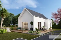 Maison+Terrain de 3 pièces avec 2 chambres à Breal-sous-Montfort 35310 – 179200 € - JOMA-26-09-16-63