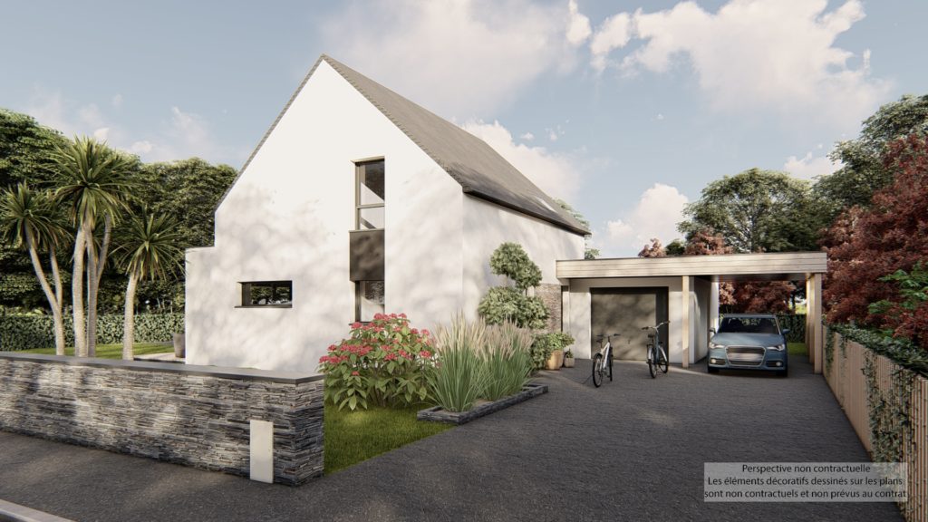 Maison+Terrain de 5 pièces avec 4 chambres à Goven 35580 – 342300 € - JOMA-26-10-09-38