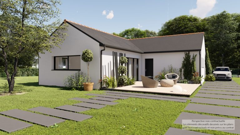 Maison+Terrain de 3 pièces avec 2 chambres à Montauban-de-Bretagne 35360 – 230900 € - JOMA-26-10-13-53