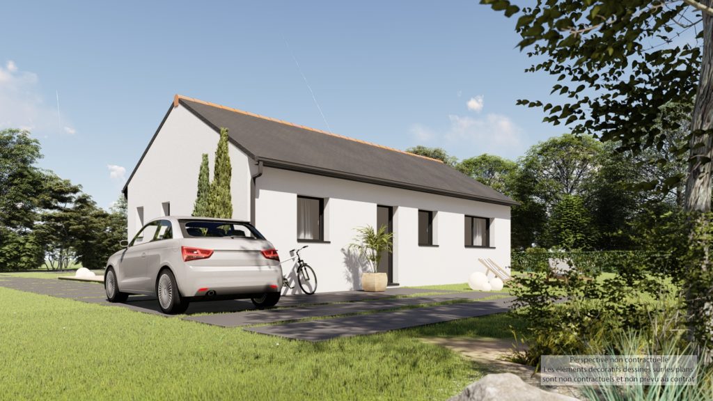 Maison+Terrain de 3 pièces avec 2 chambres à Montauban-de-Bretagne 35360 – 230900 € - JOMA-26-10-13-53