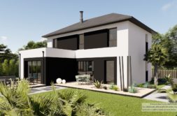 Maison+Terrain de 5 pièces avec 4 chambres à Montauban-de-Bretagne 35360 – 336300 € - JOMA-26-09-16-101