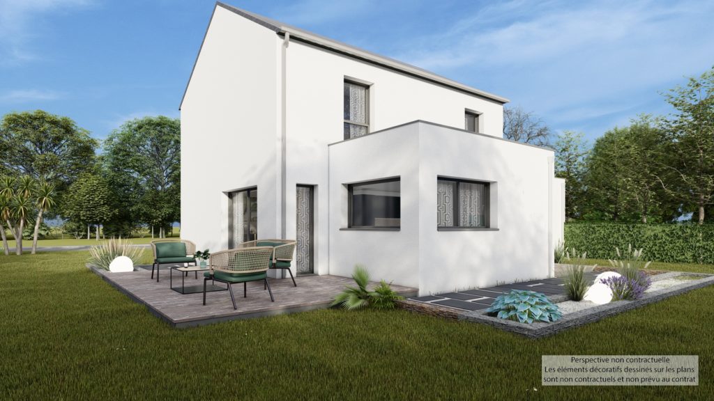 Maison+Terrain de 5 pièces avec 4 chambres à Romille 35850 – 369000 € - HHE-26-09-24-19