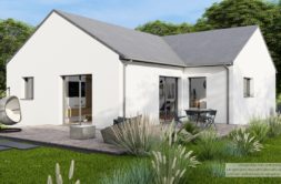 Maison+Terrain de 3 pièces avec 2 chambres à Brusvily 22100 – 228000 € - MASO-26-10-07-36