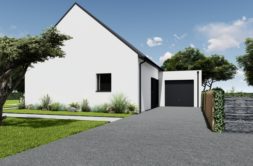 Maison+Terrain de 5 pièces avec 3 chambres à caudan 56850 – 249295 € - PIBO-26-09-22-17
