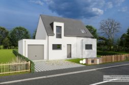 Maison+Terrain de 5 pièces avec 4 chambres à Evran 22630 – 318500 € - MASO-26-10-01-37