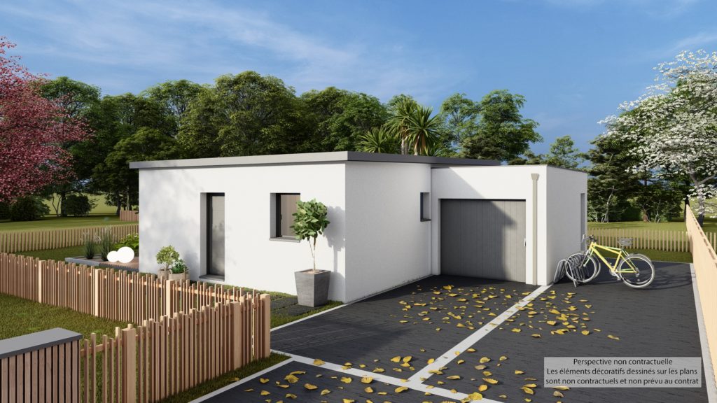 Maison+Terrain de 3 pièces avec 2 chambres à Trelivan 22100 – 226500 € - MASO-26-10-06-22