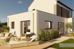 Maison+Terrain de 5 pièces avec 4 chambres à Vilde-Guingalan 22980 – 316500 € - MASO-26-10-01-33