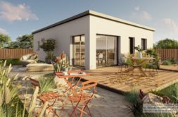 Maison+Terrain de 4 pièces avec 3 chambres à Bobital 22100 – 238900 € - MASO-26-10-01-23