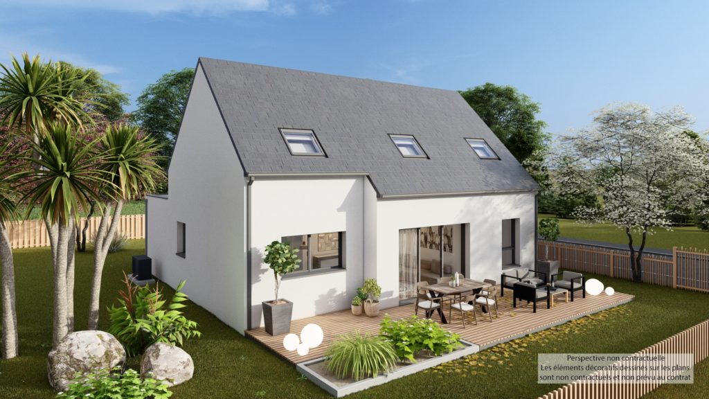 Maison+Terrain de 5 pièces avec 4 chambres à Tredarzec 22220 – 270000 € - BEGU-26-10-22-85