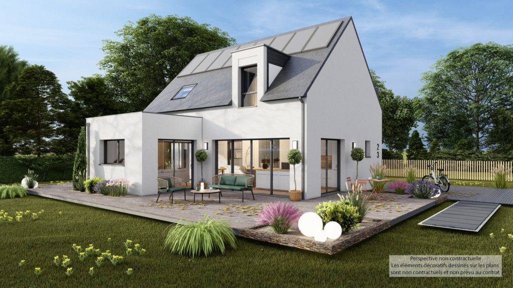 Maison+Terrain de 3 pièces avec 2 chambres à Guipavas 29490 – 264517 € - PG-26-10-22-274