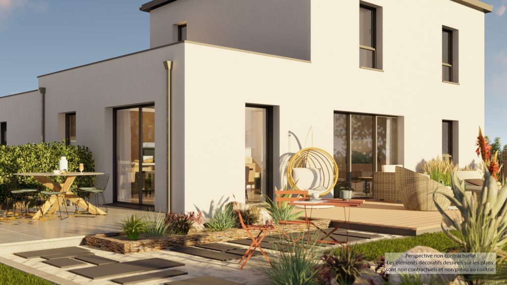 Maison+Terrain de 5 pièces avec 4 chambres à Pont-l&rsquo;Abbe 29120 – 300799 € - MCHAB-26-10-22-93