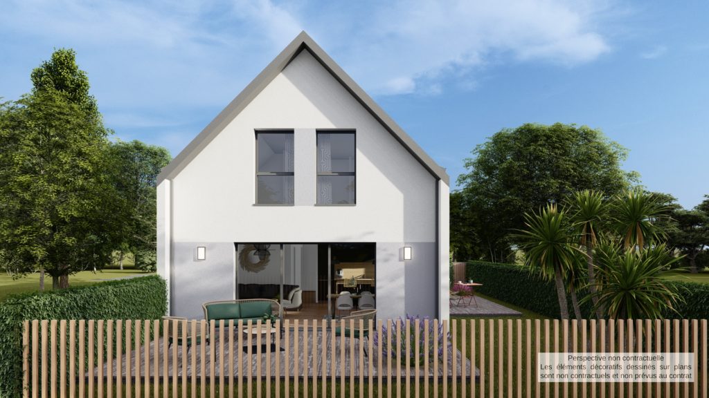 Maison+Terrain de 5 pièces avec 4 chambres à Le-Vivier-sur-Mer 35960 – 280640 € - DAJE-26-10-29-312