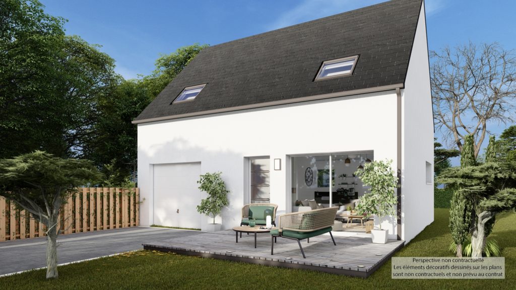 Maison+Terrain de 4 pièces avec 3 chambres à Sainte-Seve 29600 – 214133 € - DM-26-10-22-203