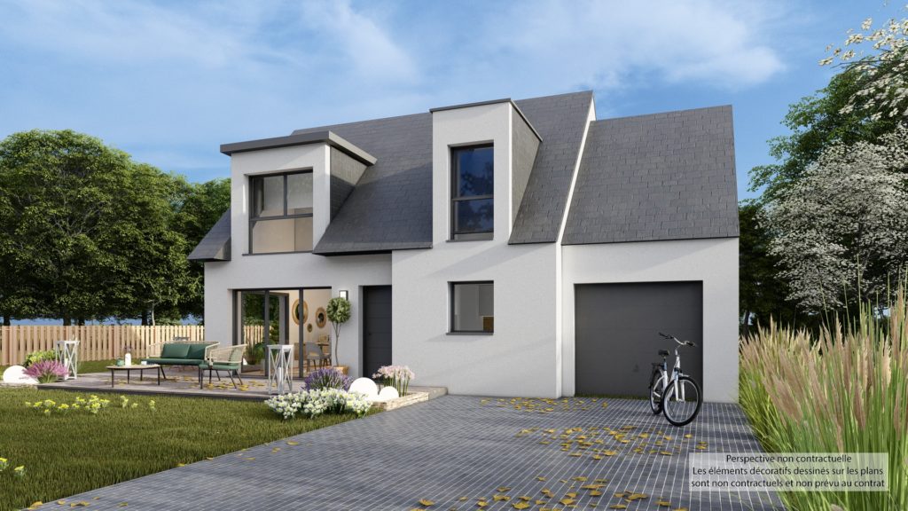 Maison+Terrain de 5 pièces avec 4 chambres à Plelan-le-Grand 35380 – 293124 € - JOMA-26-10-23-13