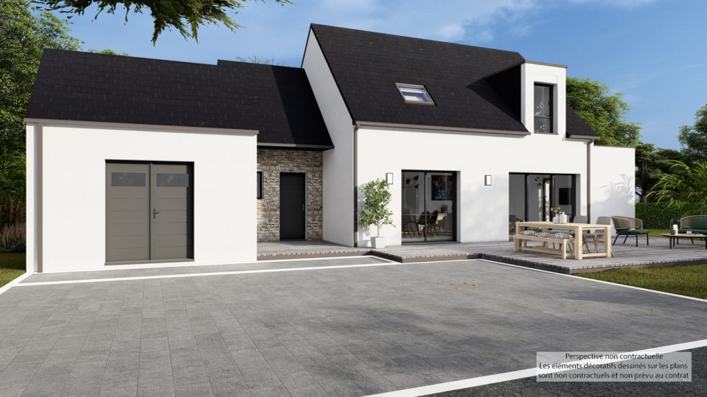 Maison+Terrain de 4 pièces avec 3 chambres à Lamballe-Armor 22400 – 312063 € - ANLE-26-10-22-85
