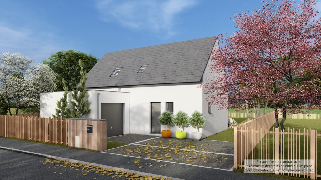 Maison+Terrain de 4 pièces avec 3 chambres à Hanvec 29460 – 376635 € - PG-26-10-22-287