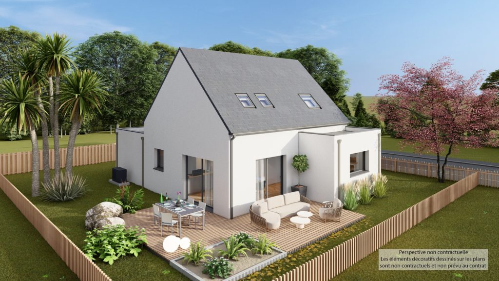 Maison+Terrain de 4 pièces avec 3 chambres à Plouigneau 29610 – 232157 € - SME-26-10-22-567